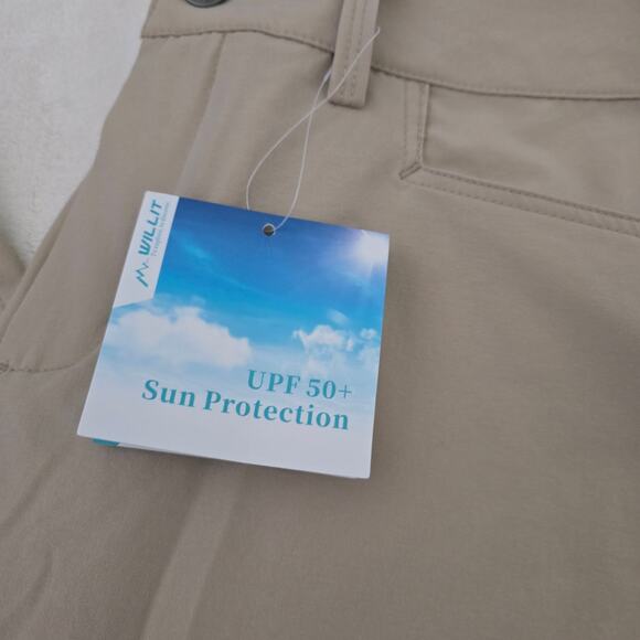 NWT Women’s Outdoor Hiking Camping Pants M Nylon Sun Protection UPF 50+ Stretch - Picture 7 of 11